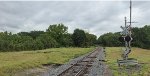 Hwy 120 crossing near Rock Island, OK.